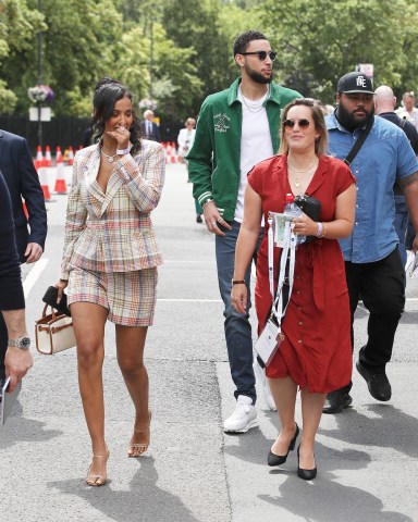 London, UNITED KINGDOM  - Maya Jama continues to fuel dating rumors with Kendall Jenner's ex boyfriend, Ben Simmons, as they attend Wimbledon together.Pictured: Maya Jama, Ben Simmons BACKGRID USA 5 JULY 2021 BYLINE MUST READ: Old Boy's Club / BACKGRIDUSA: +1 310 798 9111 / usasales@backgrid.comUK: +44 208 344 2007 / uksales@backgrid.com*UK Clients - Pictures Containing ChildrenPlease Pixelate Face Prior To Publication*