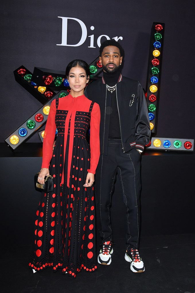 Big Sean & Jhene Aiko At Dior Homme 2018