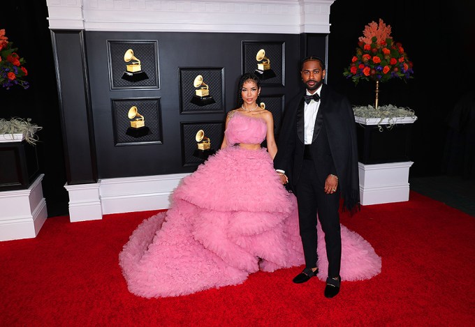 Big Sean & Jhene Aiko At The 2021 Grammys