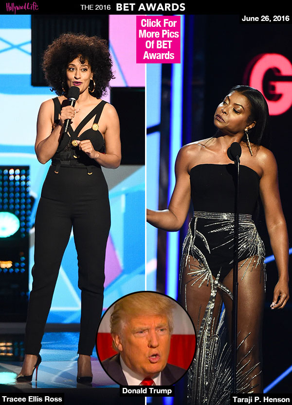 Celebs Against Donald Trump BET Awards