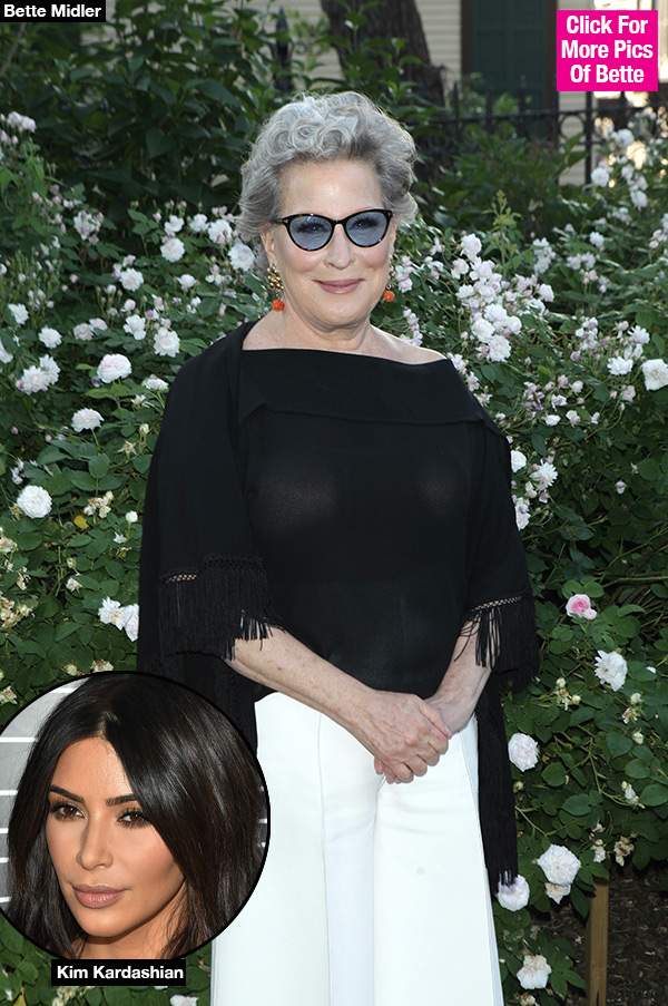 Bette Midler Chicken Kim Kardashian