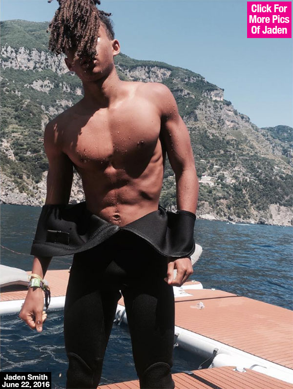 Jaden Smith Shirtless Pic