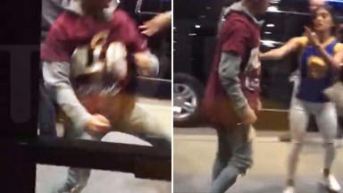 Justin Bieber Fighting