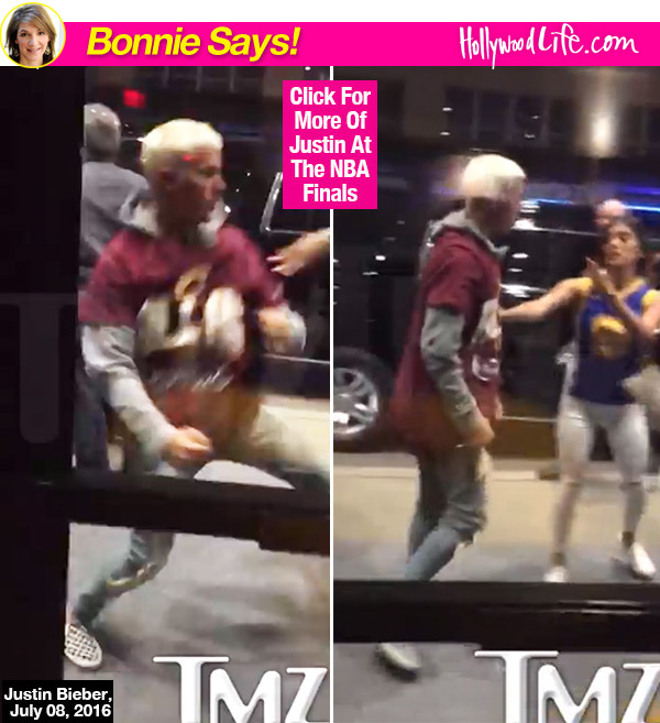 Justin Bieber Fighting