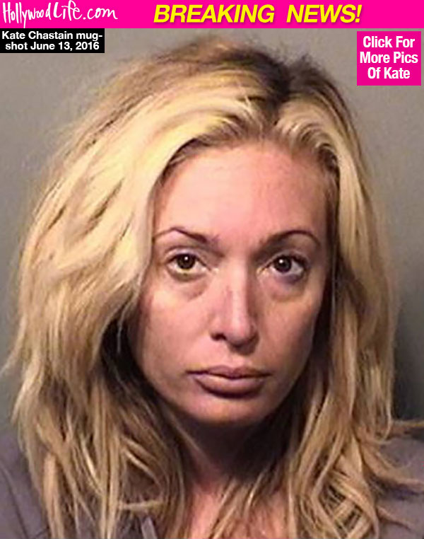 Kate Chastain Arrested