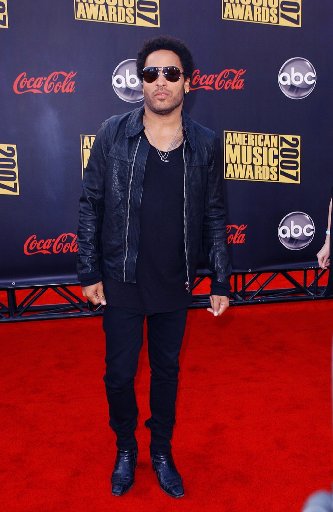 Lenny Kravitz At The 2007 American Music Awards