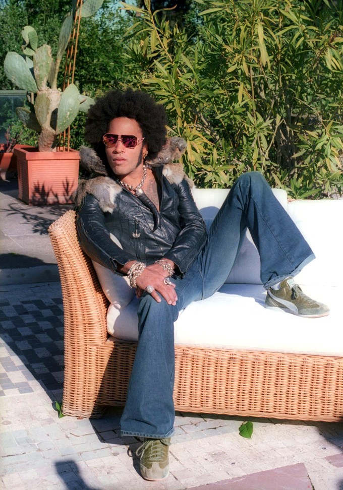 Lenny Kravitz In Rome