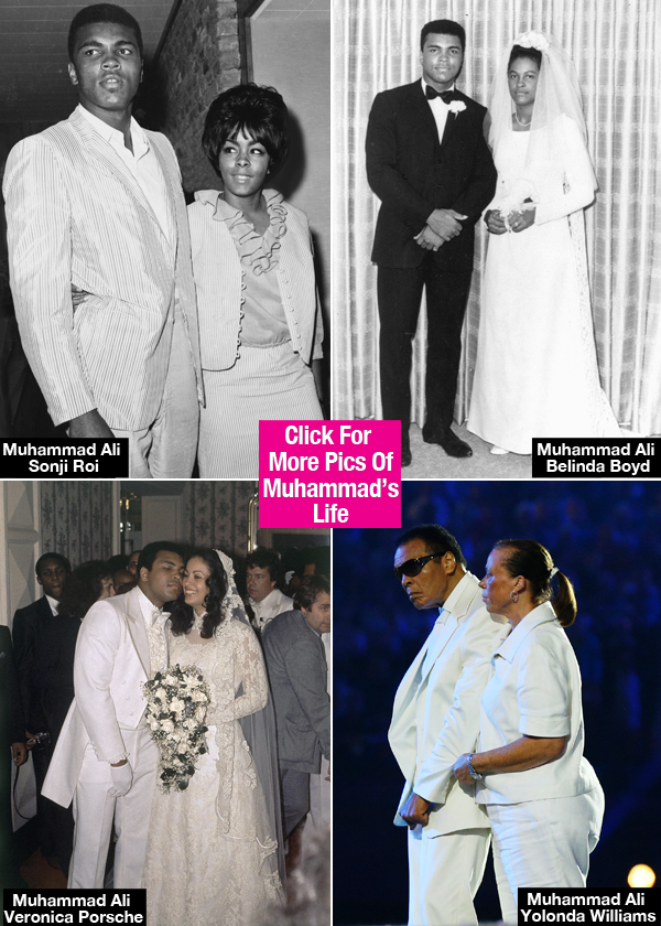Muhammad Ali Wives