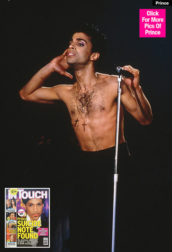 Prince Suicide Note