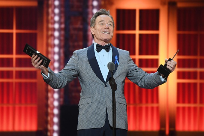 Bryan Cranston Wins A Tony