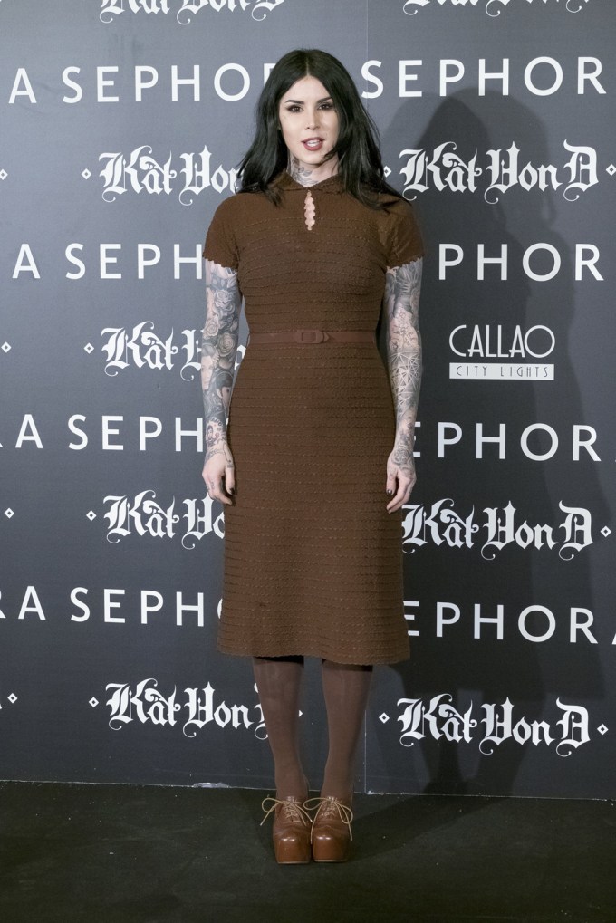 Kat Von D In Spain