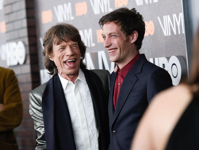 Mick Jagger & Son James