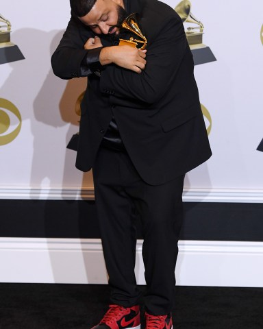 DJ Khaled - Best Rap/Sung Performance of the Year - Higher
62nd Annual Grammy Awards, Press Room, Los Angeles, USA - 26 Jan 2020