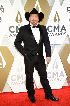 Garth Brooks arrives at the 53rd annual CMA Awards at Bridgestone Arena, in Nashville, Tenn
53rd Annual CMA Awards - Arrivals, Nashville, USA - 13 Nov 2019