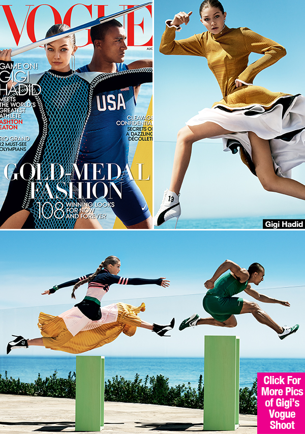 gigi hadid first vogue cover