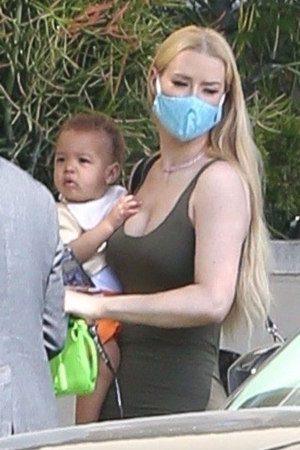 *EXCLUSIVE* Iggy Azalea takes little Onyx Kelly to a doctor's appointment