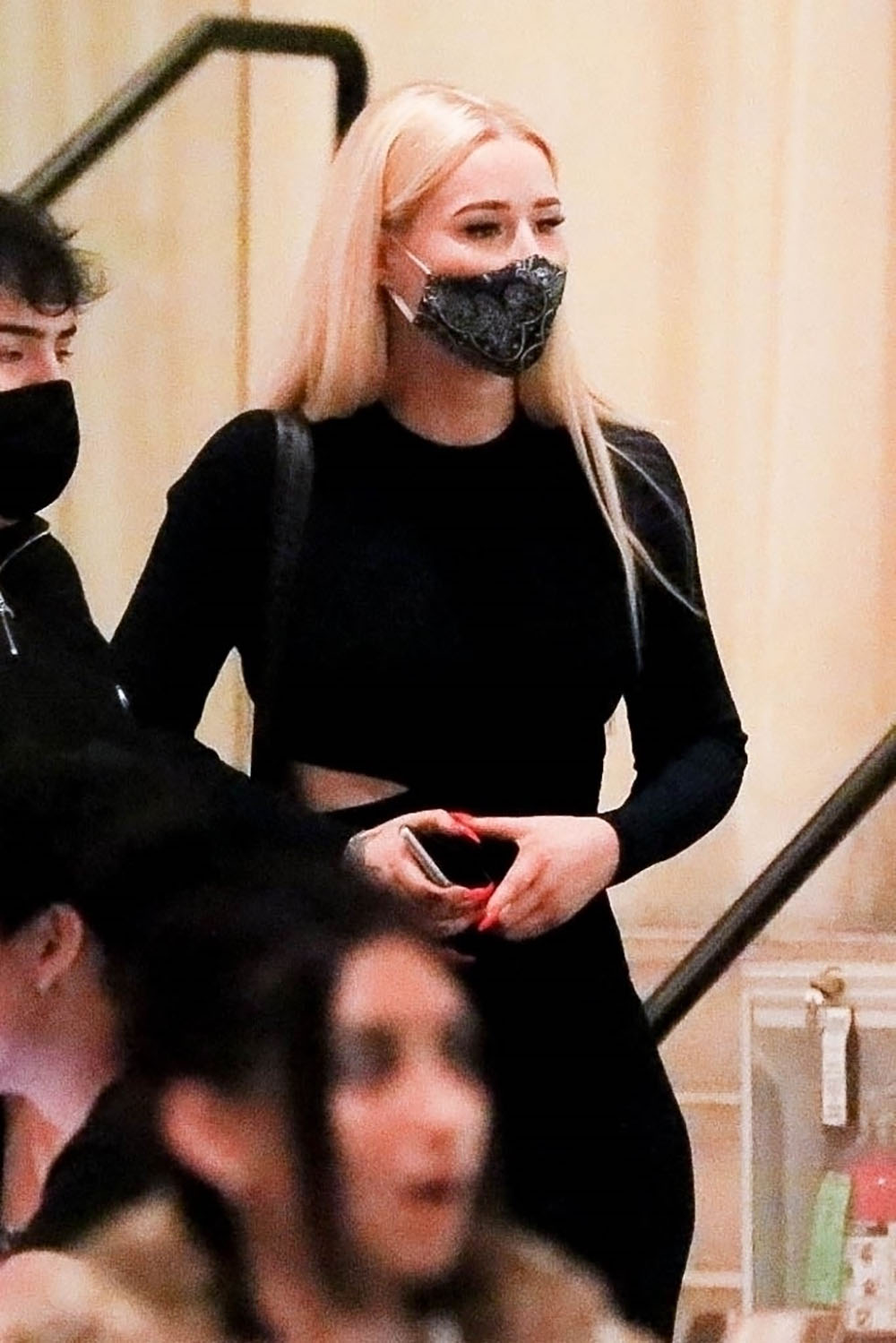 Iggy Azalea looks stunning as she and a friend leave dinner at Avra Beverly Hills Estiatorio