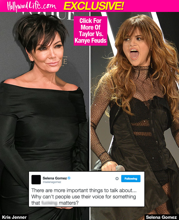 Taylor Swift Kris Jenner Angry