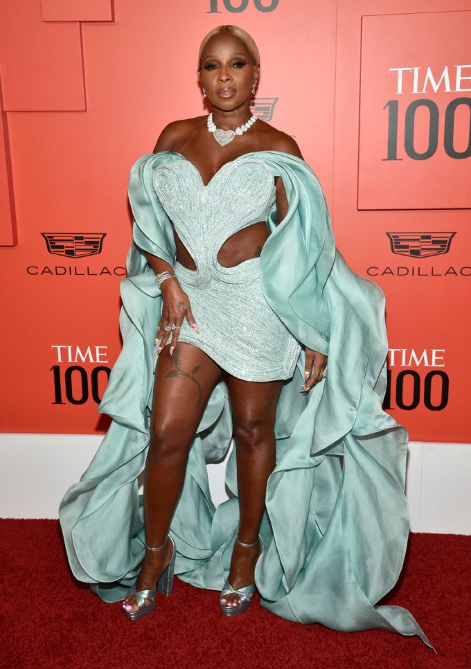 Mary J. Blige at a gala