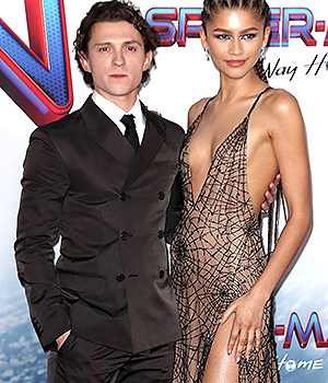 Zendaya and Tom Holland