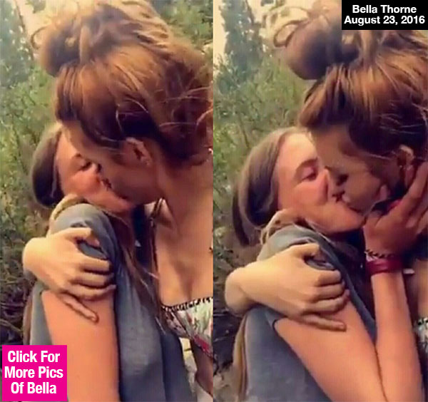 Bella Thorne Kissing Bella Pendergast