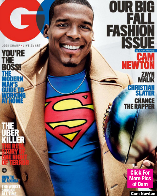Cam Newton GQ Cover