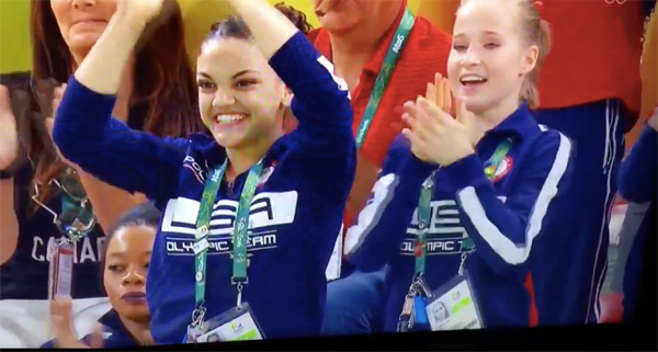 Gabby Douglas Shades Simone Biles