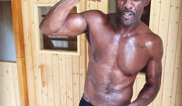 Idris Elba Abs