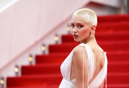 Iris Law poses for photographers upon arrival at the premiere of the film 'The French Dispatch' at the 74th international film festival, Cannes, southern France
2021 The French Dispatch Red Carpet, Cannes, France - 12 Jul 2021