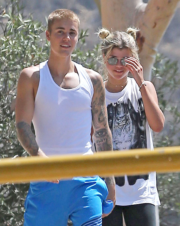 Justin Bieber and Sofia Richie