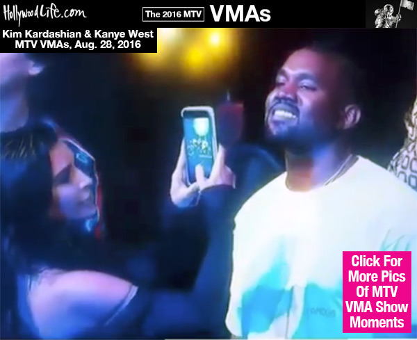 Kim Kardashian Annoyed Kanye West VMAs