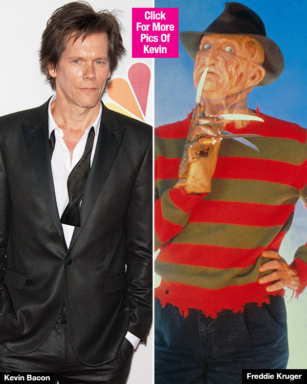 Kevin Bacon Freddy Krueger