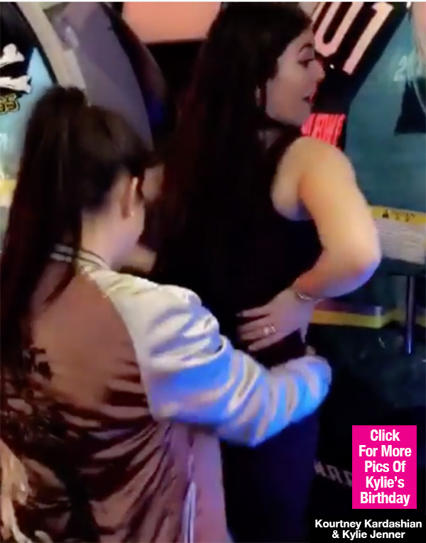 Kourtney Kardashian Humping Kylie Jenner