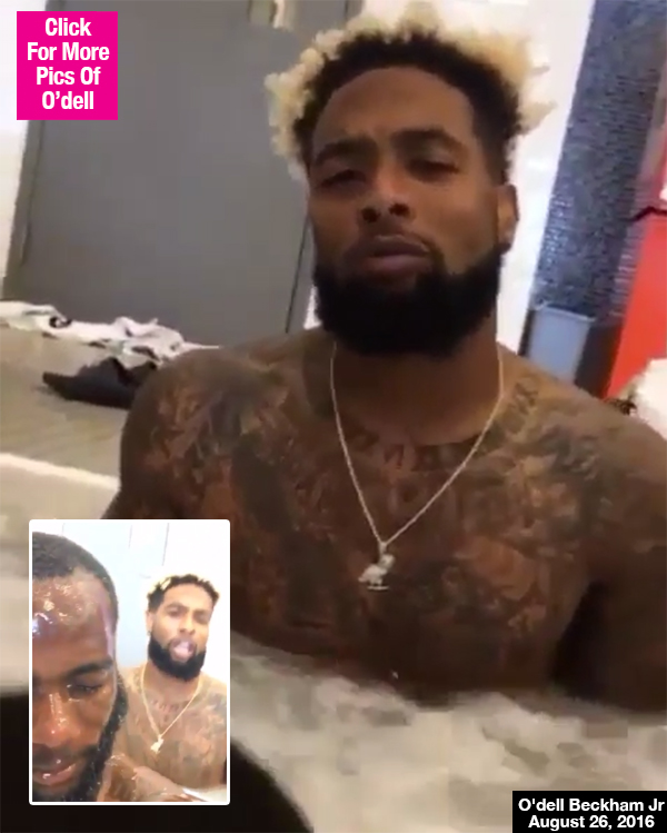 Odell Beckham Jr Singing