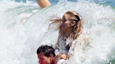 Taylor Lautner Raina Lawson Beach