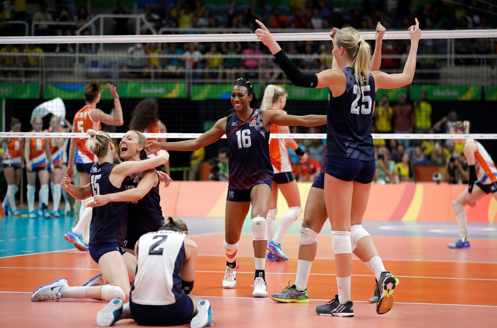 Rio 2016 Olympic Games, Volleyball, Maracanazinho, Brazil - 20 Aug 2016