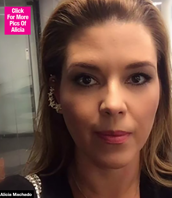 Alicia Machado Baby