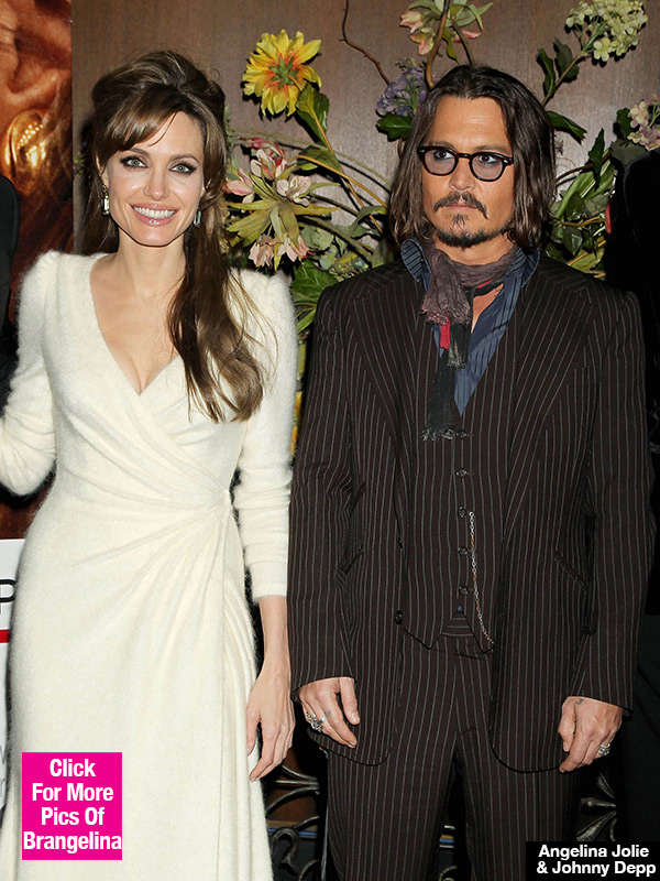 Angelina Jolie Consoled Johnny Depp