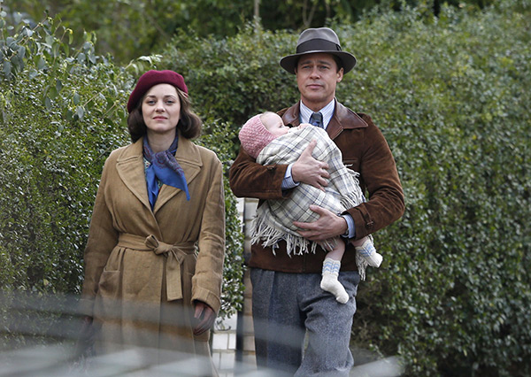 Brad Pitt Marion Cotillard Pictures