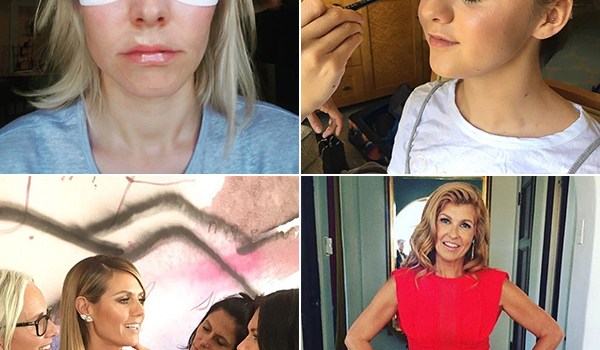 Stars Getting Ready For The Emmys
