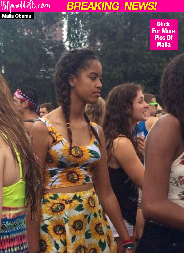 Malia Obama Drinking
