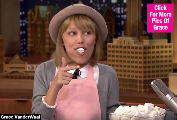 Grace VandeWaal Jimmy Fallon