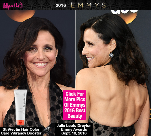 Julia Louis Dreyfus emmys hair