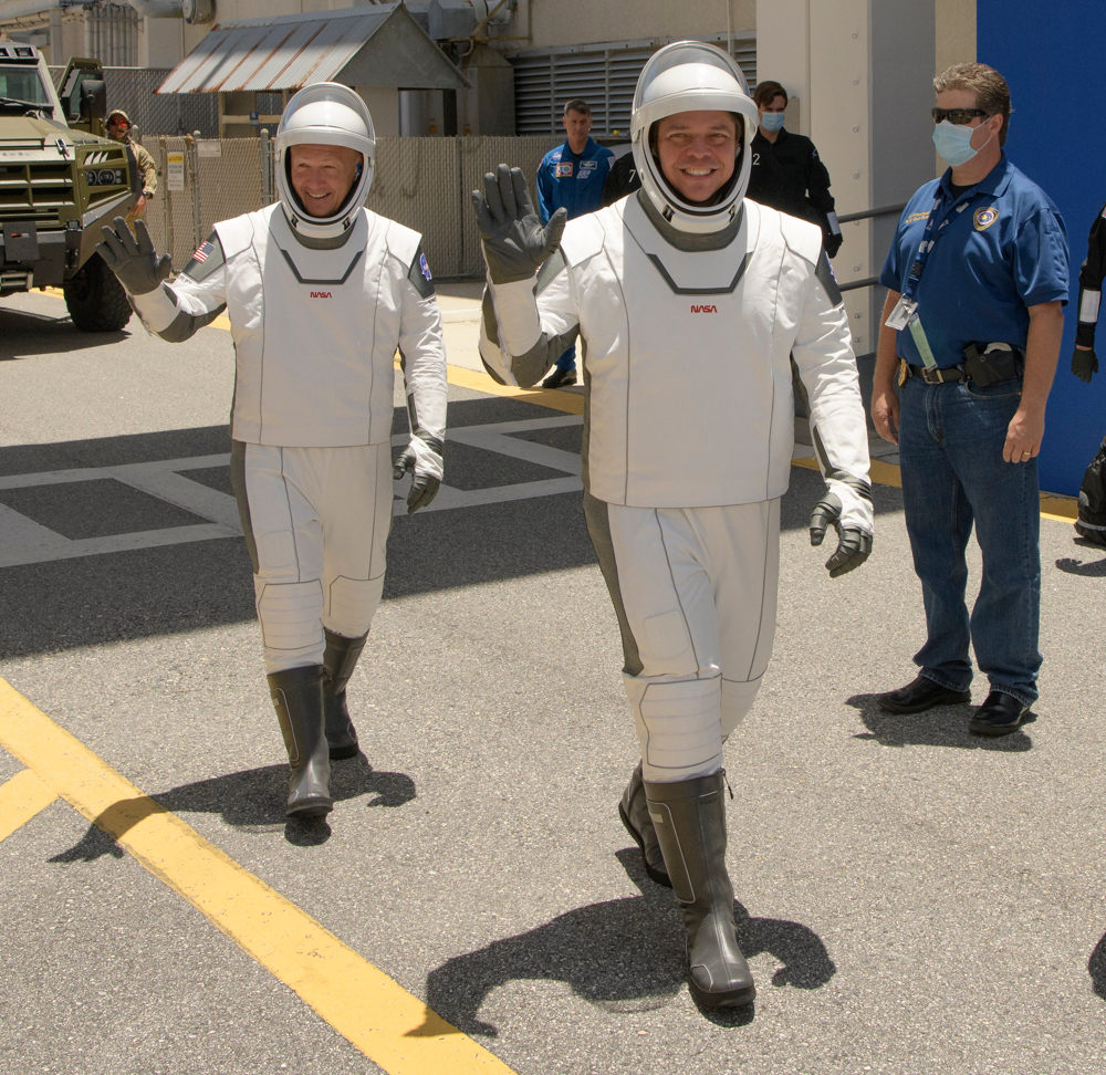 Home Launch SpaceX, Cape Canaveral, United States - 23 May 2020