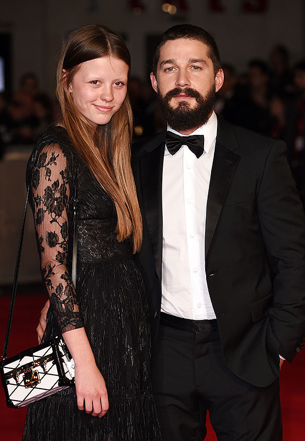 Mia Goth and Shia Labeouf