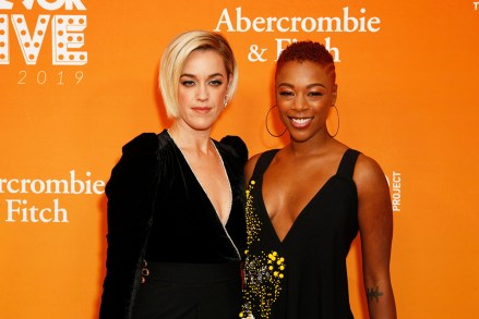 Lauren Morelli and Samira Wiley
TrevorLIVE, Arrivals, The Beverly Hilton, Los Angeles, USA - 17 Nov 2019