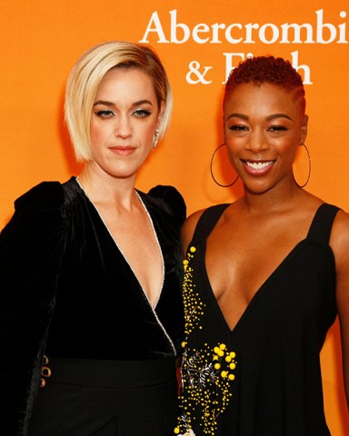 Lauren Morelli and Samira Wiley
TrevorLIVE, Arrivals, The Beverly Hilton, Los Angeles, USA - 17 Nov 2019