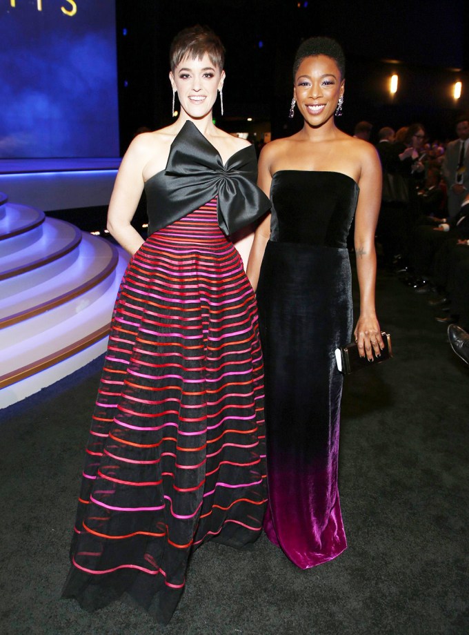 Lauren Morelli & Samira Wiley at 2018 Creative Arts Emmys