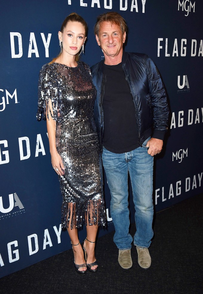 Dylan Penn & Sean Penn At ‘Flag Day’ Premiere