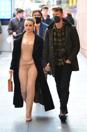 Joey King and Steven Piet
Joey King and Steven Piet walk in New York, USA - 08 Feb 2022